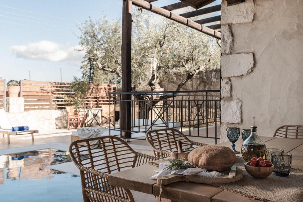 Viatzo Villas - Eclectic Villas With Heated Saltwater Pools Mouzakion  Luaran gambar
