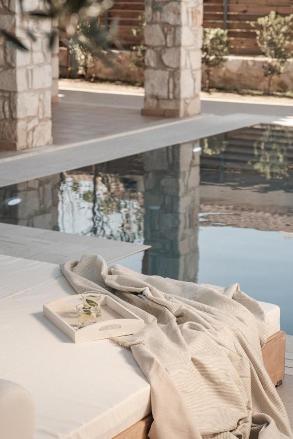 Viatzo Villas - Eclectic Villas With Heated Saltwater Pools Mouzakion  Luaran gambar