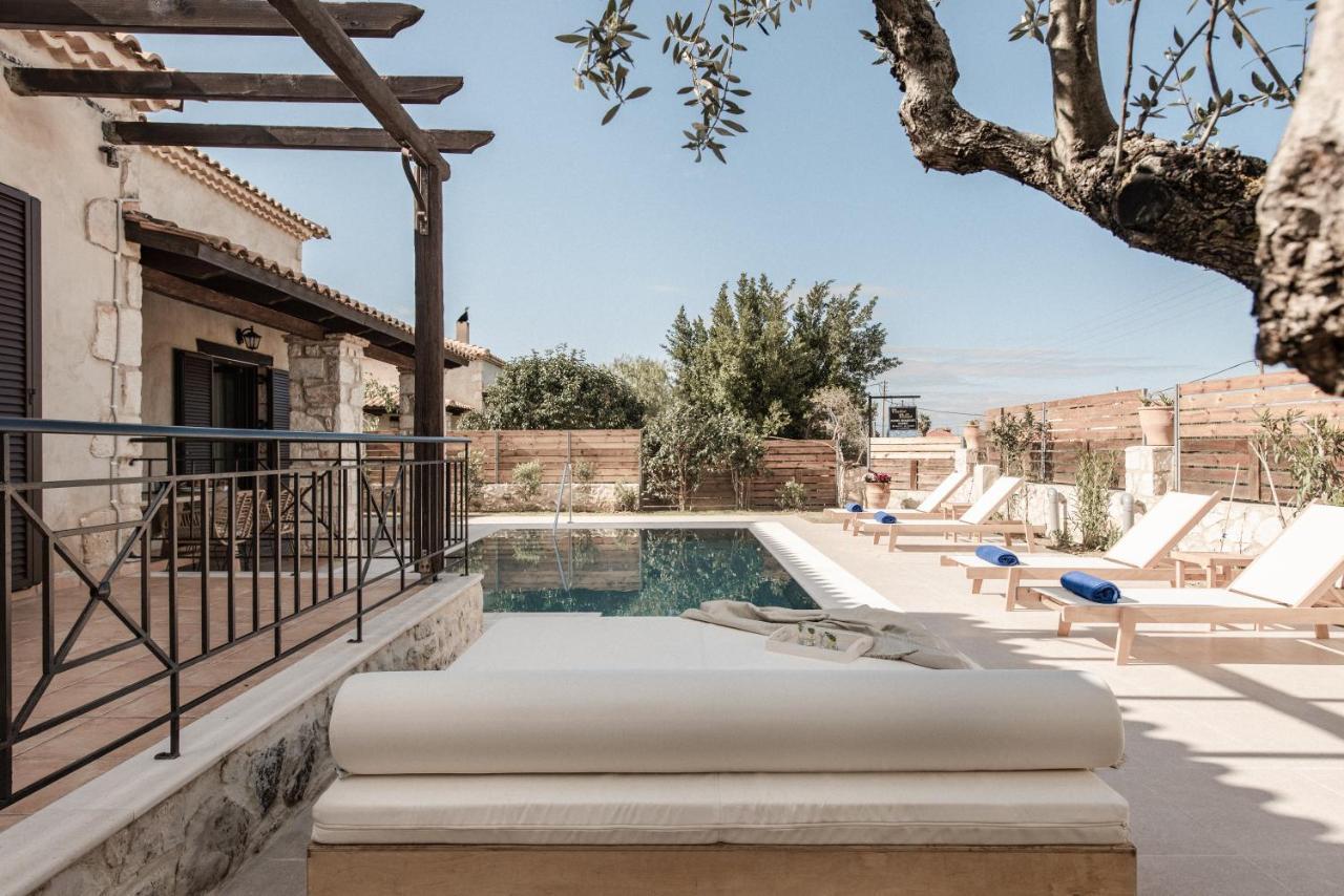 Viatzo Villas - Eclectic Villas With Heated Saltwater Pools Mouzakion  Luaran gambar